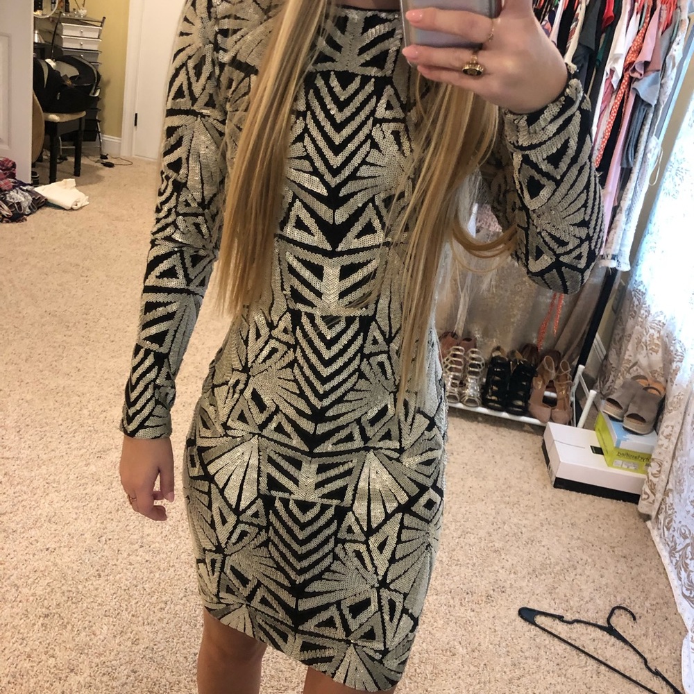 Cocktail Sequin Dress